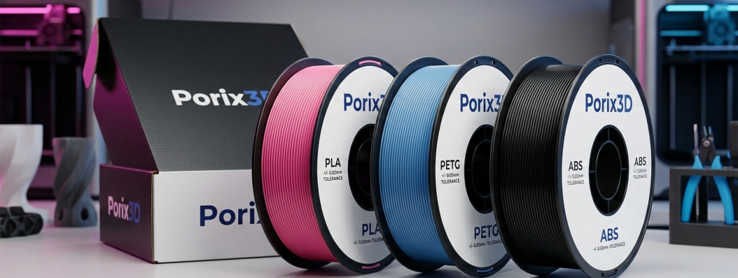 Neden Porix3D Filament Kullanmalısınız?