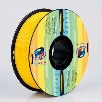 Porix 3D PLA Filament Sarı – Yüksek Baskı Kalitesi ve Canlı Renk