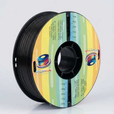 Porix 3D PLA Filament Siyah 1.75mm 1Kg