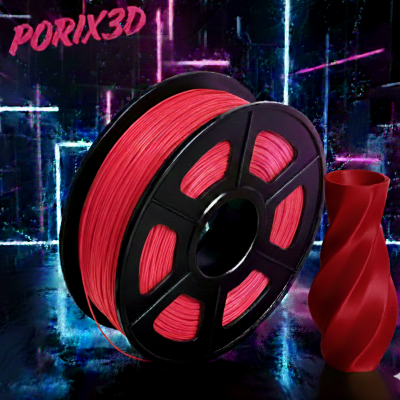 Porix 3D PLA Filament Kırmızı 1.75mm 1Kg